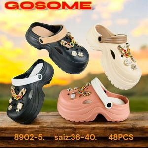 GOSOME 240 Fashion Shoes Sandal Baim Wanita Wedges Foto Realpict