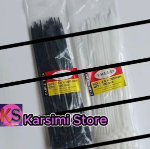FREED Cable Ties Tali Pengikat Kabel Ukuran 3.6x250 mm Isi 100 pcs