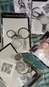 GK03 Gantungan Kunci Lightstick Kpop Keychain Akrilik 1 Set Gantungan Ransel