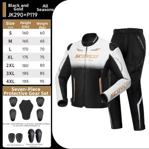 Scoyco | Protective Motorcycle Suit for All Seasons 1 set
