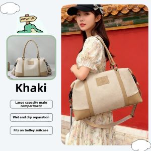 Large Capacity Wet-Dry Separation Sports Bag