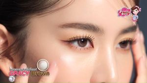 คอนเเทคเลนส์ "Gracy" หวานละมูน ดูจากเทพนิยาย สไตล์คุณโบว์ เมลดา คุณโปรดเลือกสไตล์คุณโบว์เมื่อเลือกซื้อ