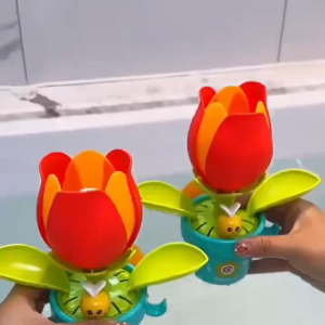 Baby Kid Dinosaur Bath Toy Flowering Bath Toy Gift Water Play Toy