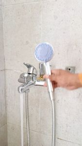 Hand Shower Set Shower Paket Lengkap Kran Selang Shower Stand Holder HS74+G88+JS34+HSZ90