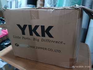 #5 YKK ZIPPER ZIP 1 METER ZIP PANJANG ZIP CUSHION ZIP POTONG LONG CHAIN ZIP