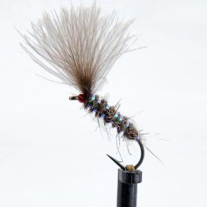 5/6PCS CDC Parachute Dry Fly Sizes 14# 16# Barbed Hook Mayfly Emerger Nymph Fly Tying Hooks for Trout Grayling Fly Fishing Lures