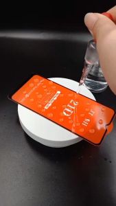 Tempered Glass Full Lem Infinix Hot 40 Anti Gores Perlindungan Maksimal Untuk Layar Handphone