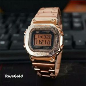 GJB PROMO !!! JAM TANGAN CASUAL RANTAI STEEL CASUAL  DIGITAL WATCH LED LIGHT [COD] BISA BAYAR DITEMPAT !!!