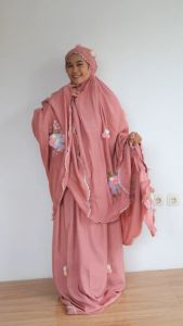 Malaikamoza Mukenah Dewasa Pita Series: Mukena Cantik & Nyaman