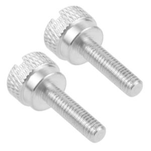 4/10Pcs M5 Slotted Knurl Flat Head Hand Tighten Thumb Screw for GoPro Hero 13 12 11 OSMO Action 5 PRO Pocket 3 Camera Fix Screw