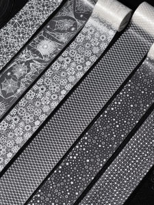 Dreamweaver Star Sand Flash Sand PET Masking Tape Waterproof Durable Sticker Ins Style Scrapbooking Scene Decoration Material