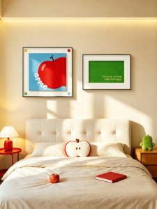 CTYLIGHTZ | Cartoon Well Wishes Wall Art