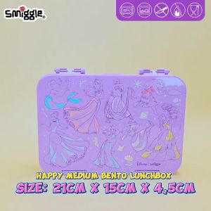 SMIGGLE Happy Medium Bento Lunchbox sekat 4 BENTO / Tempat Bekal Anak / Wadah Makanan
