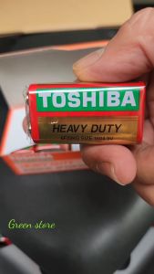 Hộp 10 viên pin vuông 9V Toshiba Heavy Duty Battery hàng chính hãng
