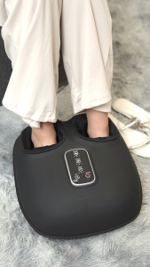 EUROO EHW-2503FM Portable Foot Massager | Lightweight Shiatsu Massage and Heat Function