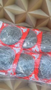 STEEL WOOL SABUT CUCI PIRING KAWAT 40 GRAM - MEMBERSIHKAN PIRING - SPON CUCI PIRING