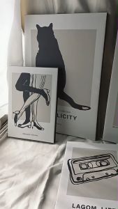 MNMD ภาพตกแต่งผนัง ภาพพิมพ์แคนวาส พร้อมกรอบลอย [พร้อมส่ง]