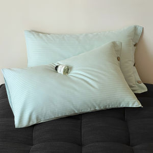 Tấm Lót Gối Cotton Nguyên Chất Dài Lông Cừu 60 Chiếc Tấm Lót Gối Cotton Thoáng Khí Thấm Hút Mồ Hôi Cho Người Dùng Một Người