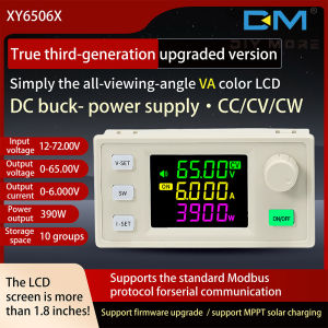 diymore xy6506x/xy6509x 390W/585W NC điều chỉnh DC cung cấp điện Điện áp không đổi dòng không đổi bảo trì bước xuống mô-đun MPPT sạc
