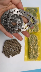 โซ่ราวลิ้น วาฬ125 SMASH SONIC CLICK MIO NOUVO135 ตัวยาวพิเศษ มี ขนาด88/90/92/94 ซ่ราวลิ้นซับเสียง 25H 84/88/90L wave110i wave100s Dream110i wave125iปลาวาฬ