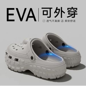 Dép Đi Biển Đế Dày Thời Trang Mùa Hè Cho Nam Dép Xăng Đan Chống Trượt Thoáng Khí Thoải Mái Dùng Trong Nhà Và Ngoài Trời