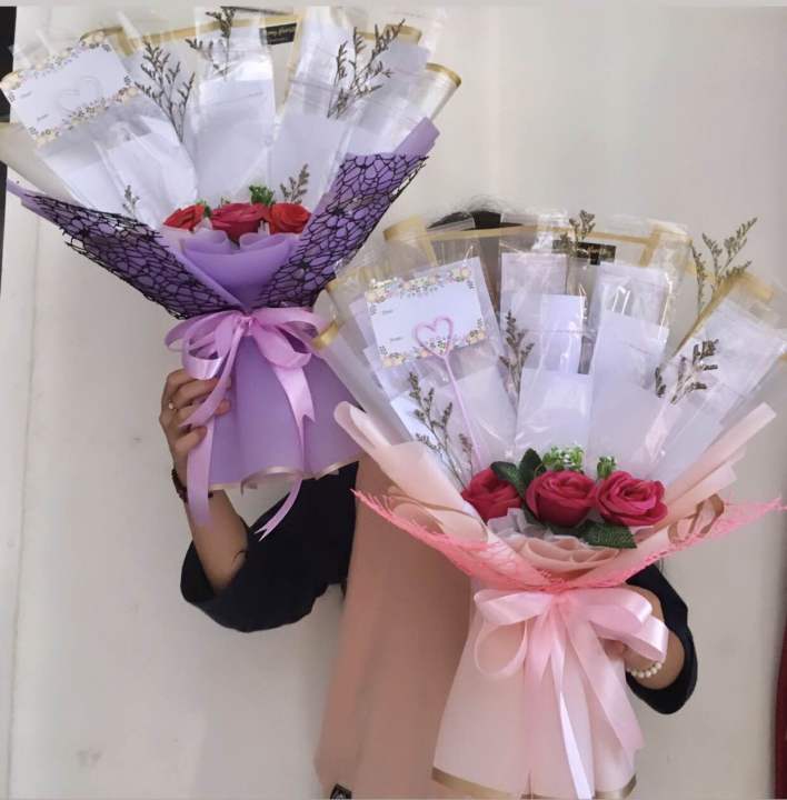 [20 SLOT] Kerangka Money Bouquet Buket Bunga Uang Kosong isi 20 Lembar ...