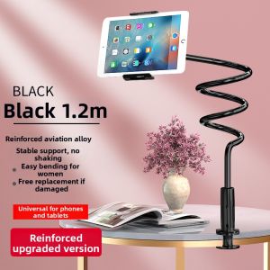 CRENOV | Carbon Steel Bedside Phone Stand Tablet Support Universal Multi-functional Bracket