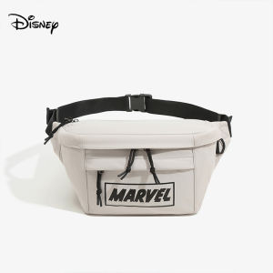 Disney Marvel co-branded [new launch] lightweight fanny pack for men and women for couples | Waterproof nylon multi-compartment | Sports and fitness travel daily crossbody chest bag