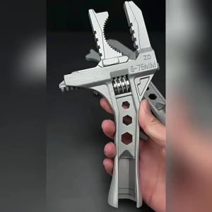 Multifunctional Bathroom Wrench Adjustable Spanner Wrench Spanner For Pipe Nut And Screw Removal Pipe Wrench Hand Tools