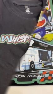 Kaos baju Anak Buss Basuri buss maniaVEKTOR WINSPECTOR REBORN DORAEMON RACING SABLON DEPAN BELAKANG laki laki / perempuan 1-12 TAHUN-Dapat Sticker gratis