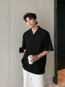 Áo Thun Nam Tay Ngắn Mùa Hè Hualun Cleanfit Dáng Rộng Thời Trang Thường Ngày Cotton Polyester Áo Polo Nam Hợp Thời Trang