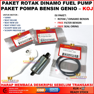 ROTAK DINAMO FUEL PUMP + FILTER PEMPES FUEL PUMP GENIO BEAT NEW DELUXE BEAT STREET NEW SCOOPY NEW 2020 2021 2022 K0J
