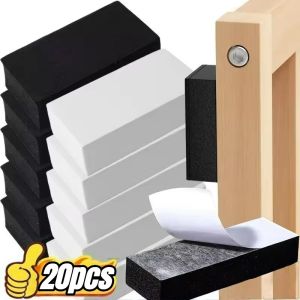 20Pcs Self Adhesive Headboard StoppersWall ProtectorFurniture PadsBed Stabilizer Against WallAnti Shake EVA Foam Bed Bumper