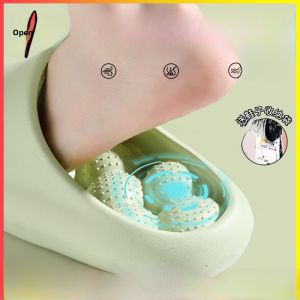 Arch Support Flat Foot Non Slip Slippers Bathroom Bath Special Foot Massage Men and Women Deodorizing Filter Sandals Plus Size