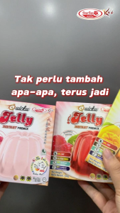 [BORONG] BUNGA RAYA KUS Serbuk Jeli Segera 400g || Instant Jelly Powder 400g