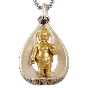 Lr-mặt Dây Chuyền Phật Bằng Đồng Thau Vòng Cổ Mặt Dây Chuyền Phật Hoàng Tử Hai Màu Cổ Điển Bùa Hộ Mệnh Bảo Vệ Hiệu Quả Mạnh Mẽ Giúp Tăng Cường Tài Lộc Tăng Cường Lễ Cầu Nguyện Giác Ngộ Tài Lộc