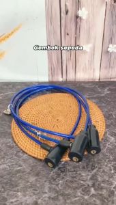 Kunci Gembok Sepeda Anti Maling Model Kabel Pengaman Gembok Sepeda Motor dan Helm