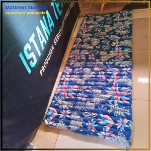 Kasur Lantai Palembang Muat 1 - 4 Orang Full Motif Premium/Ploor Mattress 3D Polding Portable Murah