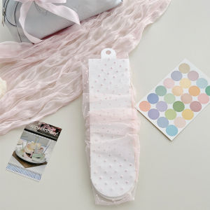 Ultra Thin Invisible Summer Stockings with Lace Dots