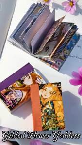 Mr.paper | Mr.Paper Mạ Vàng Nữ Thần Hoa Series Vintage Sách Dán 50 Tờ Nghệ Thuật Thiết Kế Chân Dung DIY Tạp Chí Sổ Lưu Niệm Tiếp Liệu