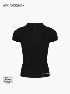 ANN ANDELMAN | Summer New Style Half-Open Knit Sweater