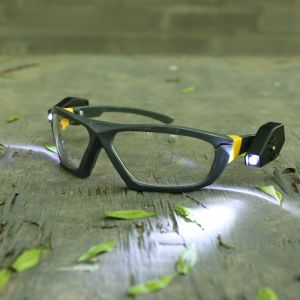 PROVIDE | Night Vision Protective Goggles With Light Lamp Mining Site Safety Glasses High Brightness Fluorescent Laboratory Practical