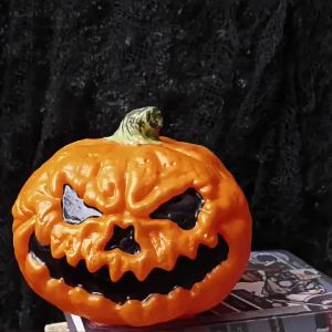 1Pc Decorative Pumpkin Halloween Props Lantern Decor Pumpkin Decoration Pumpkin Light Outdoor Halloween Decorationsation