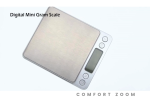 Small Kitchen Weight Scale 500g/0.01g Digital 3kg/0.1g Scale Precise Digital Kitchen Scale with LCD