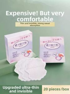 Ultra-Thin Invisible Armpit Sweat Absorbing Pads Womens Anti-Sweat Pads Underarm Sweat Absorbent Pad Sweatproof Pads 1557
