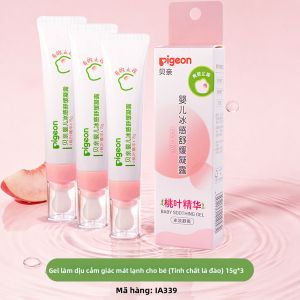 Pigeon | Kem Gel Dưỡng Làm Dịu Ngứa Từ Tinh Chất Lá Đào