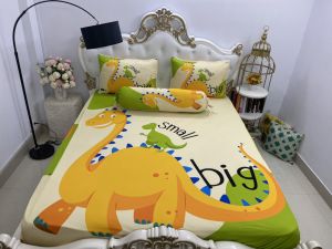"Bộ Drap gối Thun ( 4 món) thun Ý 5D Cao Cấp mát lạnh thấm hút tốt