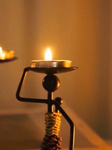 Candle Holder Stand Nordic Candle Holder Candelabra Candlestick Creative Abstract Candle Holder Home Bar Restaurant Decor