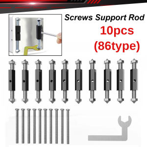 10pcs Switch Socket Cassette Screws Support Rod 86Type Wall Mount Switch Box Repair Kit