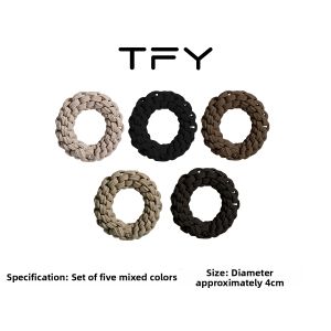 TFY | Bun-specific Elastic Hair Ties Not Marking Elastic Bands